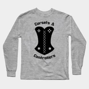 Corsets and Controllers Logo Long Sleeve T-Shirt